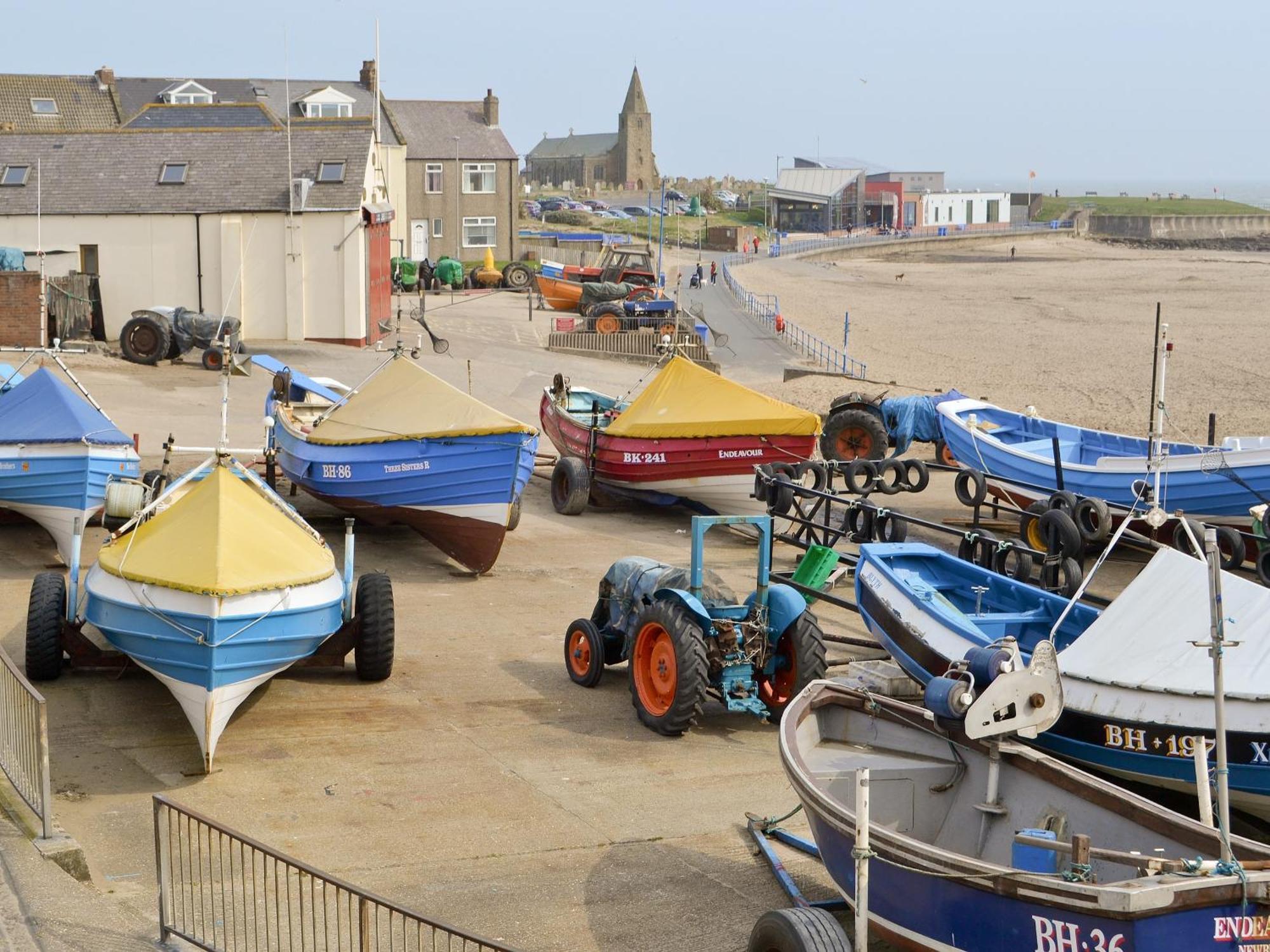 Seashells By The Sea Villa Newbiggin by the Sea Bagian luar foto
